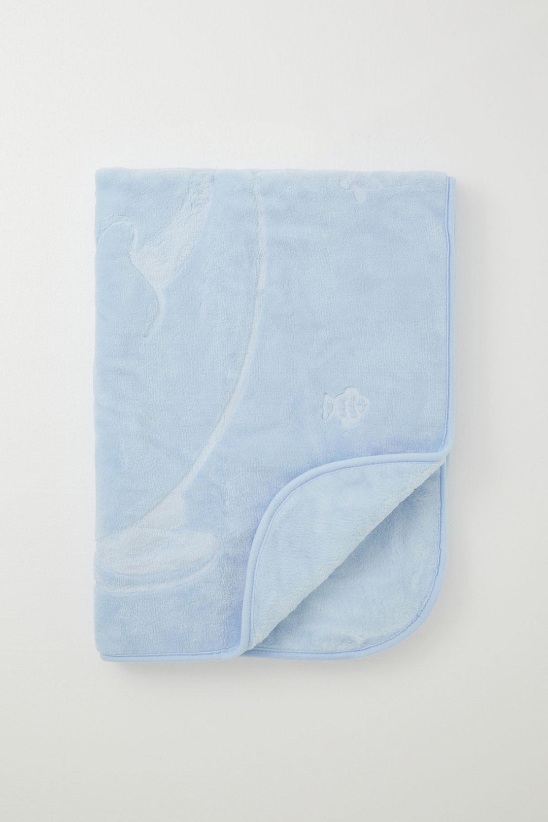 BRE Golden Golden Newborn Baby Blanket Embossed Embossed Monkey Printed Standard, Blue - St. Joseph