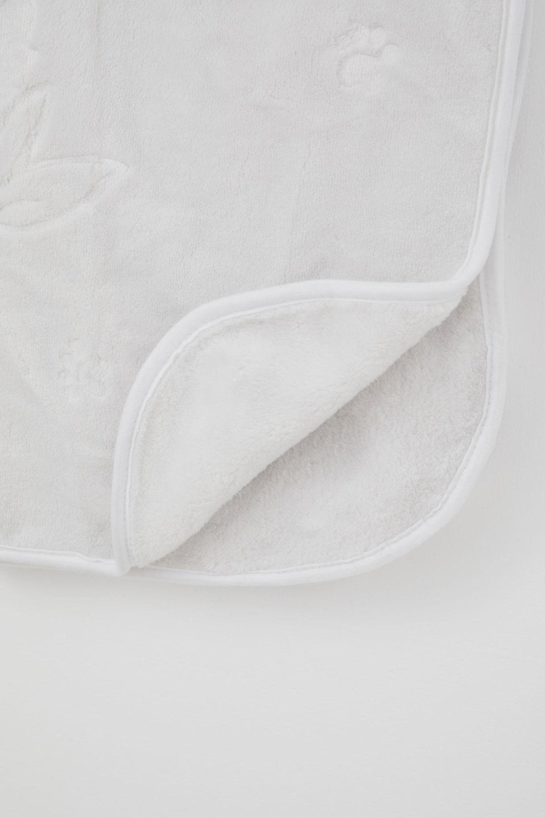 BRE Golden Golden Newborn Baby Blanket Embossed Embossed Monkey Printed Standard, Light Grey - McMinnville