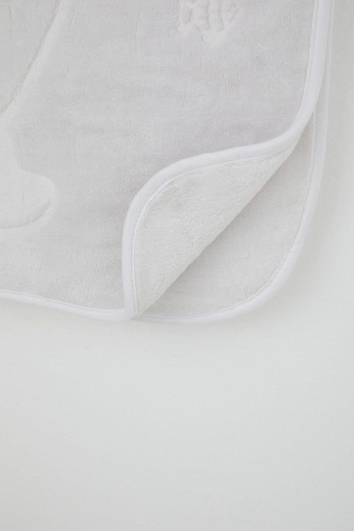 BRE Golden Golden Newborn Baby Blanket Embossed Embossed Dolphin Printed Standard, Light Grey - Calumet City