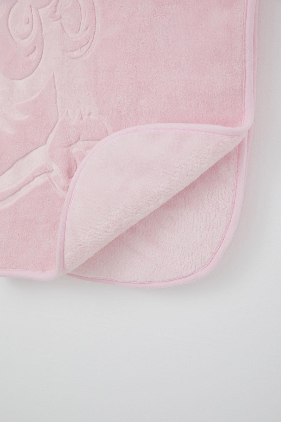BRE Golden Golden Newborn Baby Blanket Embossed Embossed Monkey Printed Standard, Pink - La Piedad