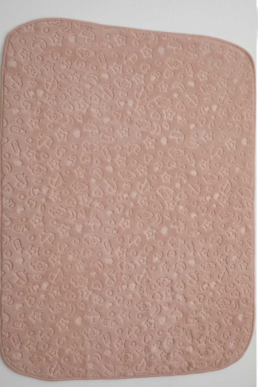 BRE Golden Golden Newborn Baby Blanket Embossed Embossed Pattern Standard, Rosewater - Mörfelden-Walldorf