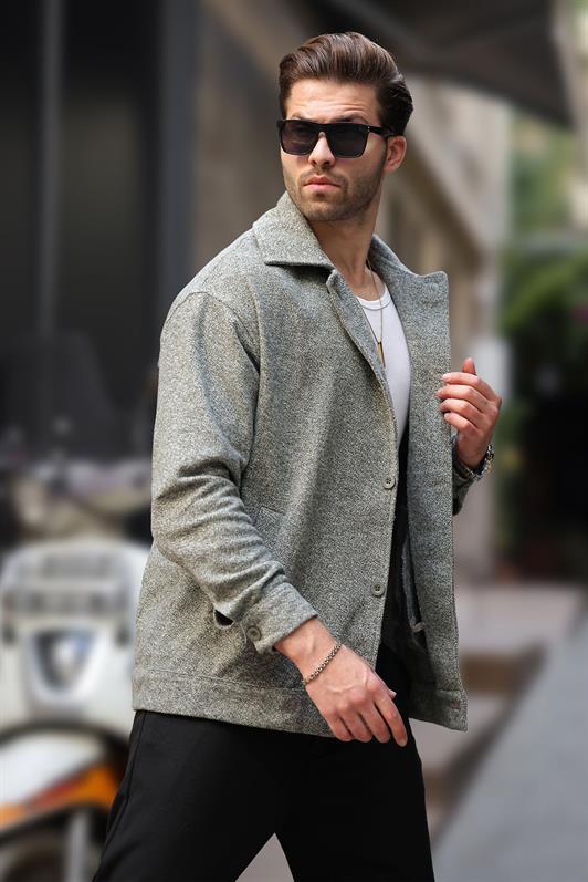 MDX Houndstooth Pocketed Men's Jacket Shirt 6756 - Ecatepec