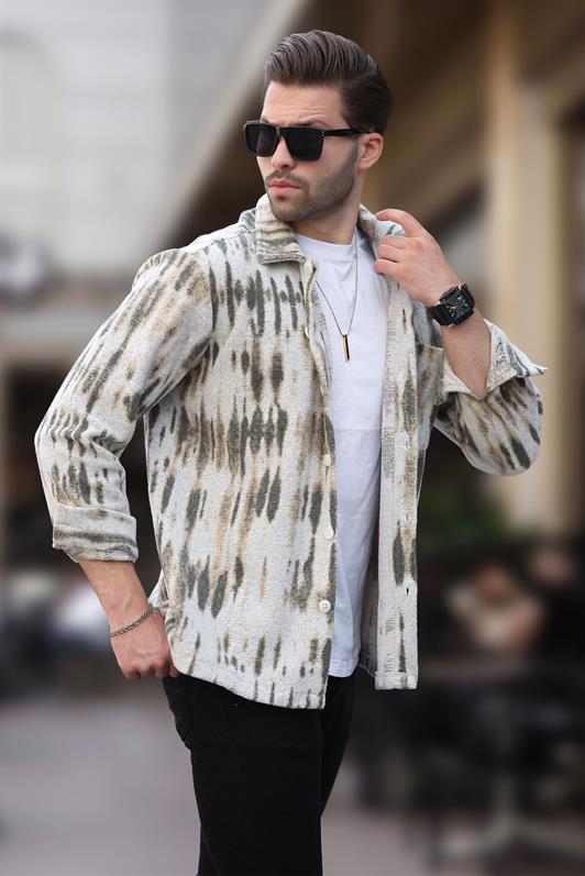 MDX Haki Patterned Single Pocket Men's Polar Shirt 6750 - Bensheim