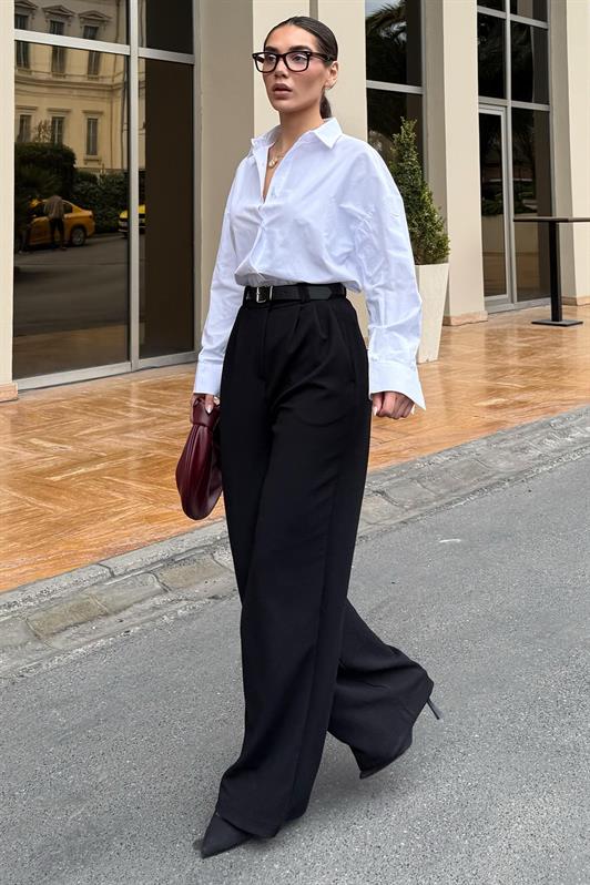 MDX White Basic Women's Shirt Mg2355 - Aloha