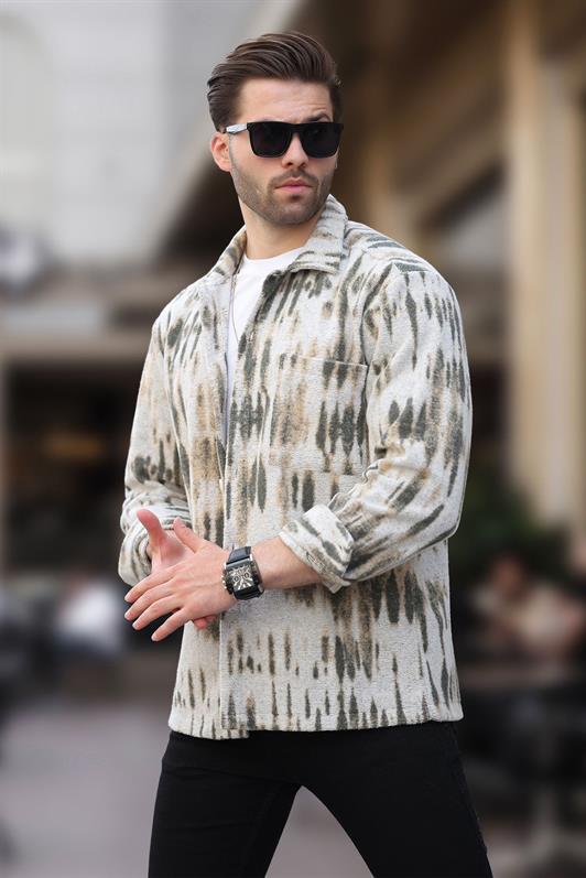 MDX Haki Patterned Single Pocket Men's Polar Shirt 6750 - Bensheim