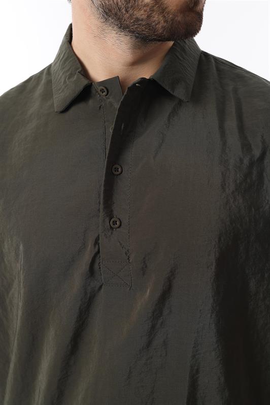 MDX Haki Oversize Comfort Fit Short Sleeve Shirt 6744 - Buena Vista Tomatlán