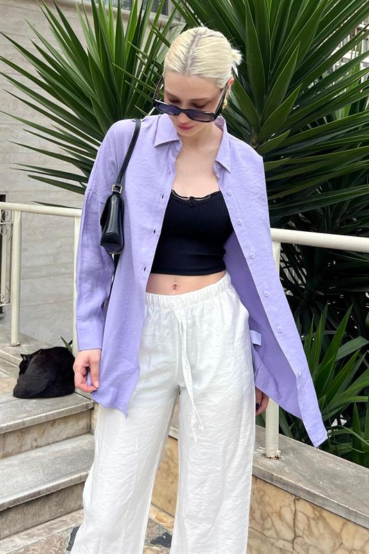 MDX Lila Long Sleeve Oversized Shirt MG2003 - Hemel Hempstead