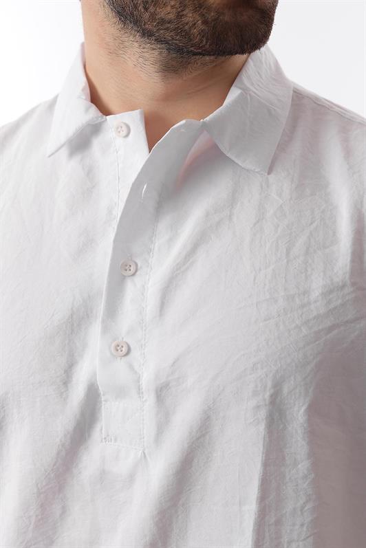 MDX White Oversized Comfort Fit Short Sleeve Shirt 6744 - Mission Viejo