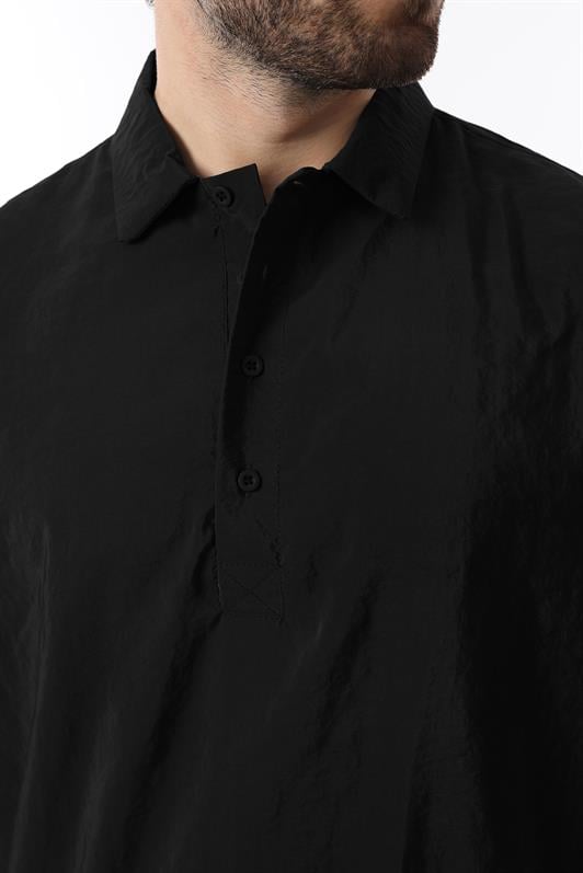 MDX Black Oversize Comfort Fit Short Sleeve Shirt 6744 - Mount Vernon