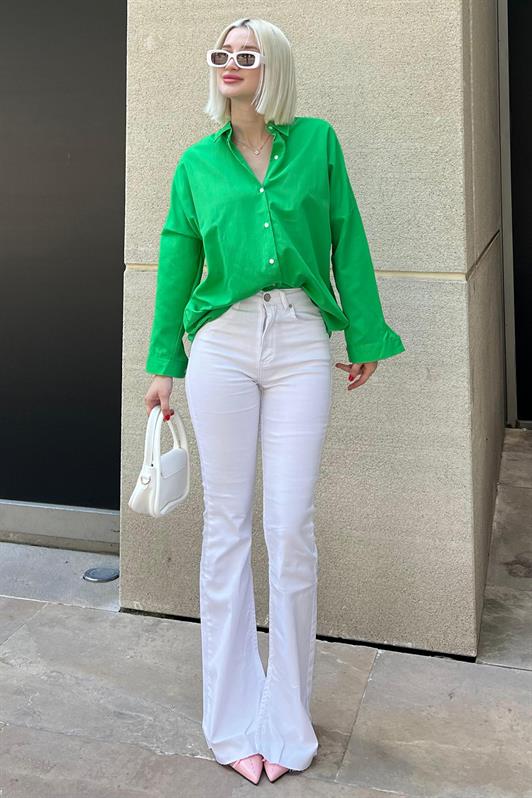 MDX Mad Girls Green Oversized Shirt MG1369 - Coventry