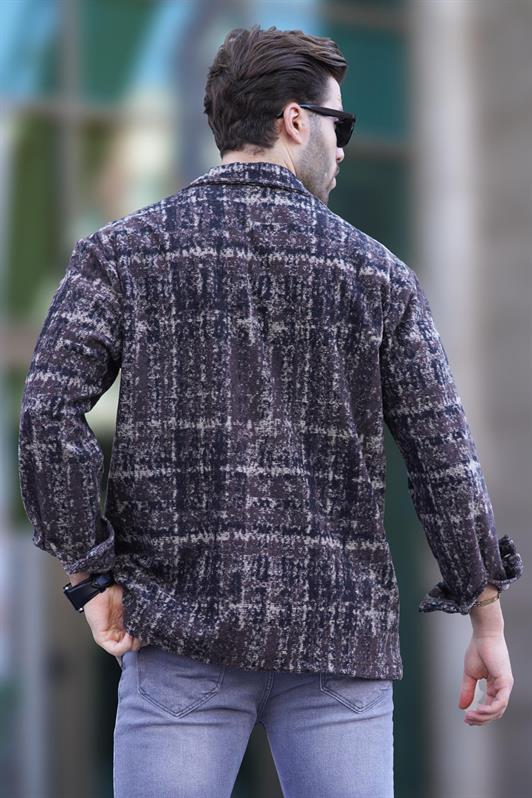 MDX Brown Patterned Lumberjack Men's Shirt 6749 - Richmond