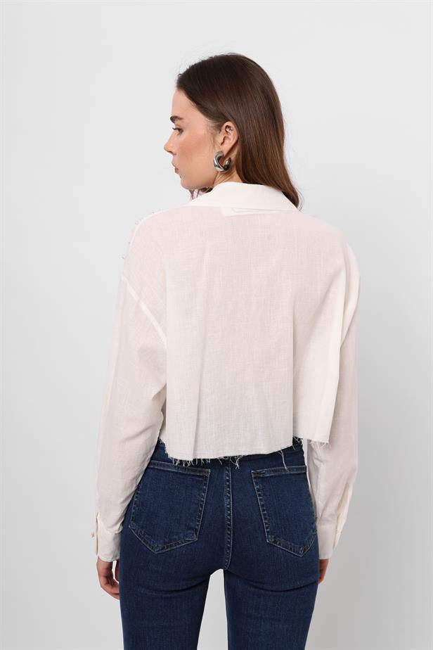 RYN Wholesale Pearl Shirt White - Herstal