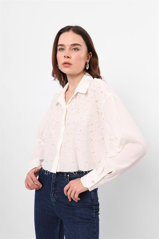 RYN Wholesale Pearl Shirt White - Herstal
