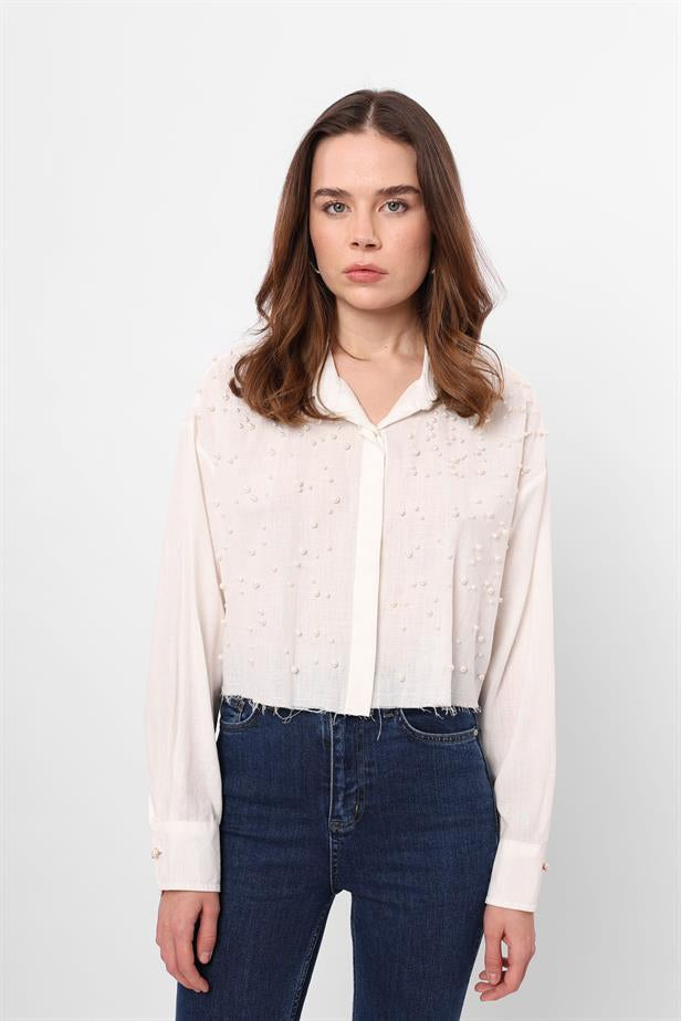 RYN Wholesale Pearl Shirt White - Herstal