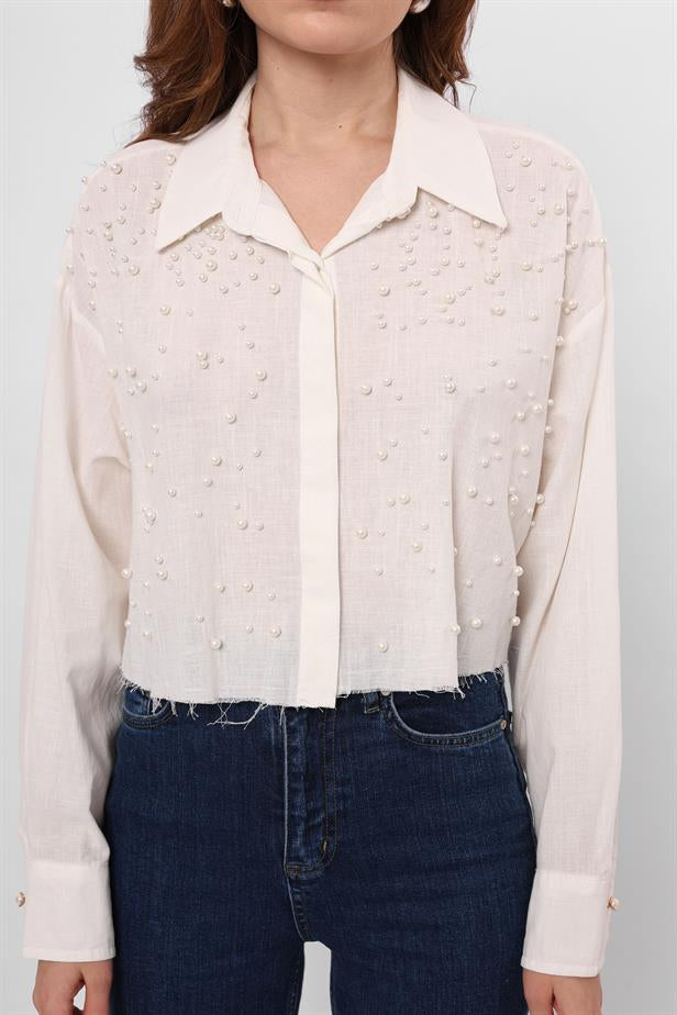 RYN Wholesale Pearl Shirt White - Herstal