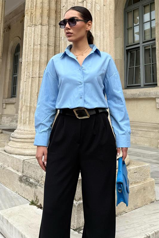 MDX Blue Basic Women's Shirt Mg2355 - Loveland