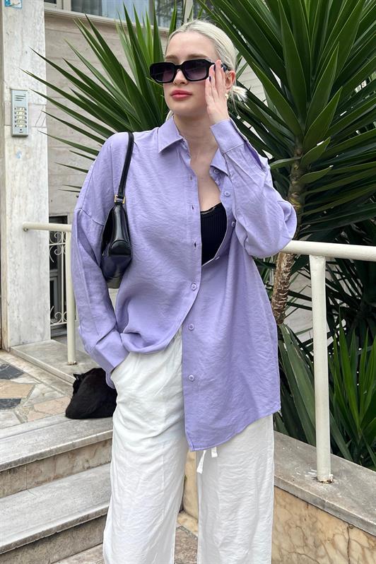 MDX Lila Long Sleeve Oversized Shirt MG2003 - Hemel Hempstead