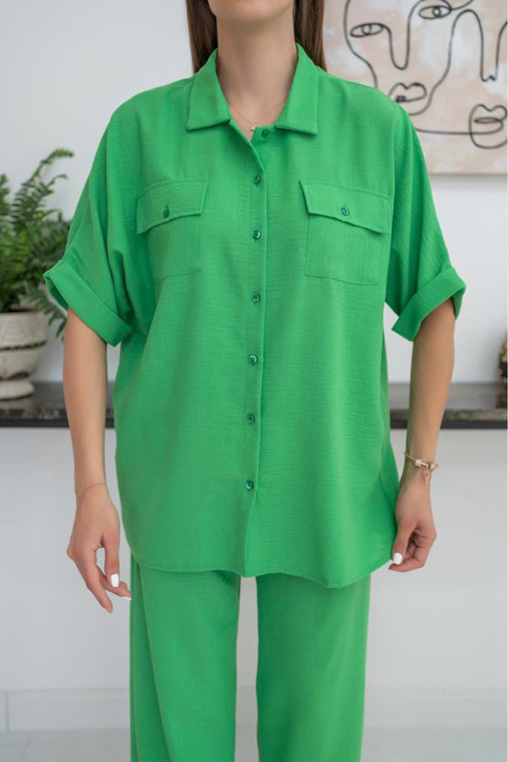 ELS Shirt and Pants Set - Green - Skokie