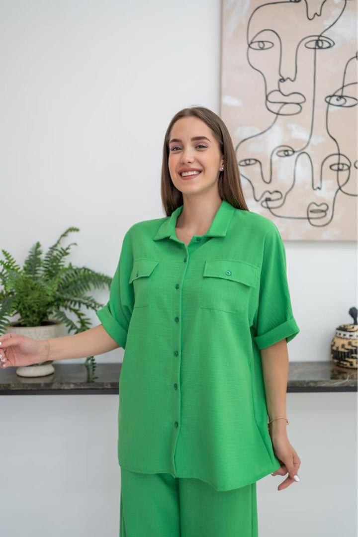 ELS Shirt and Pants Set - Green - Skokie