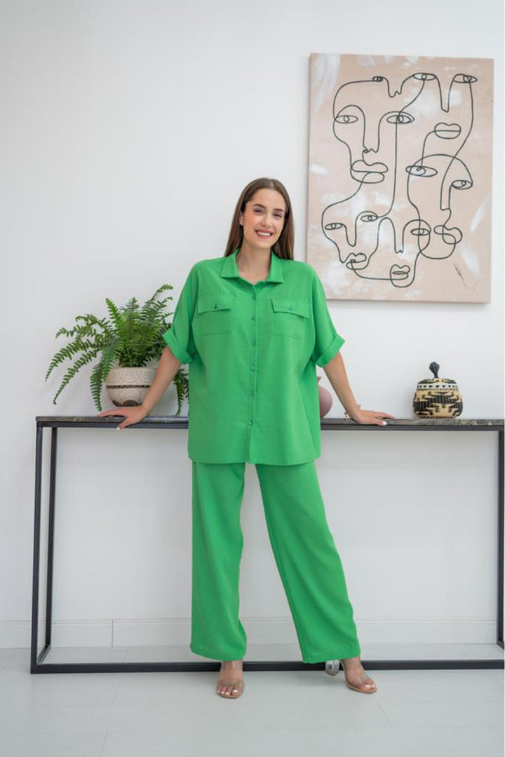 ELS Shirt and Pants Set - Green - Skokie