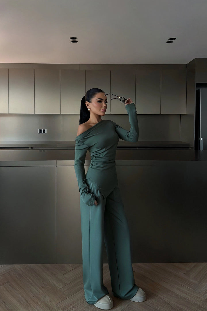 EYY Women Green Borelli Suit - Lacey