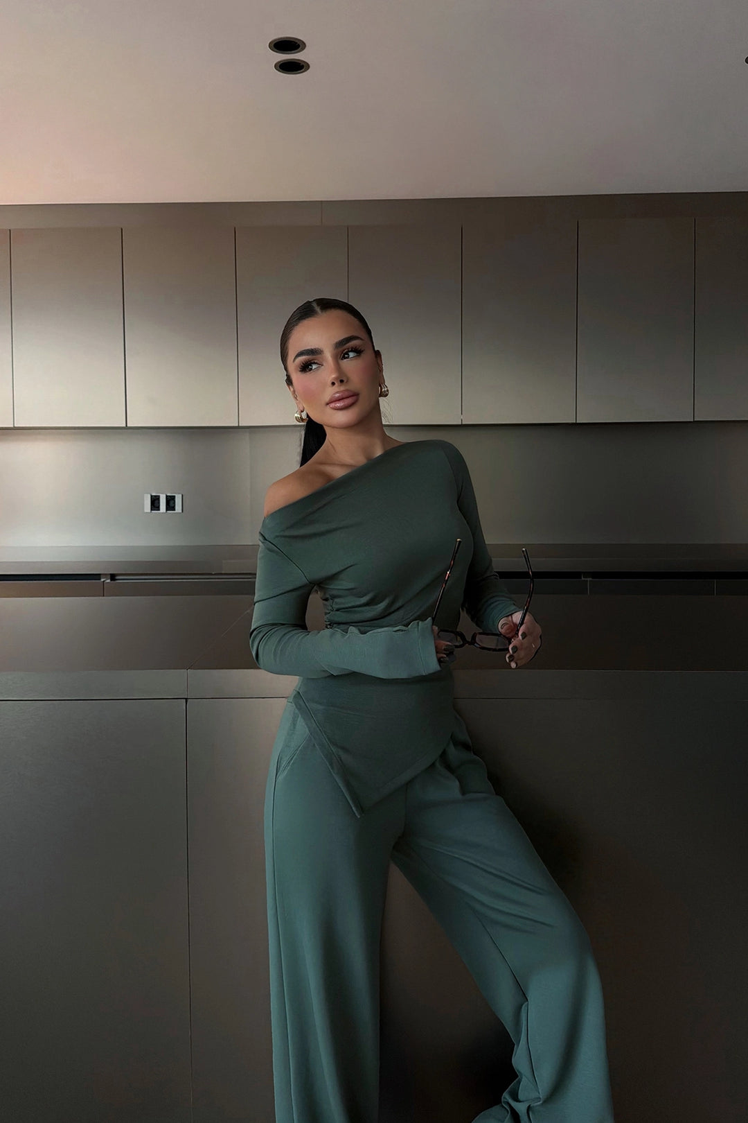 EYY Women Green Borelli Suit - Lacey