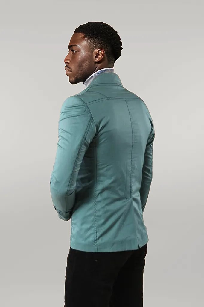 WSS Green Cotton Trench Coat  - Singen