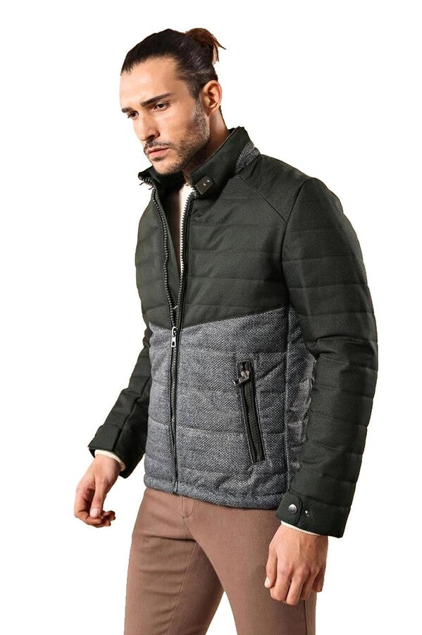 WSS Green Down Coat  - Villafranca del Panadés