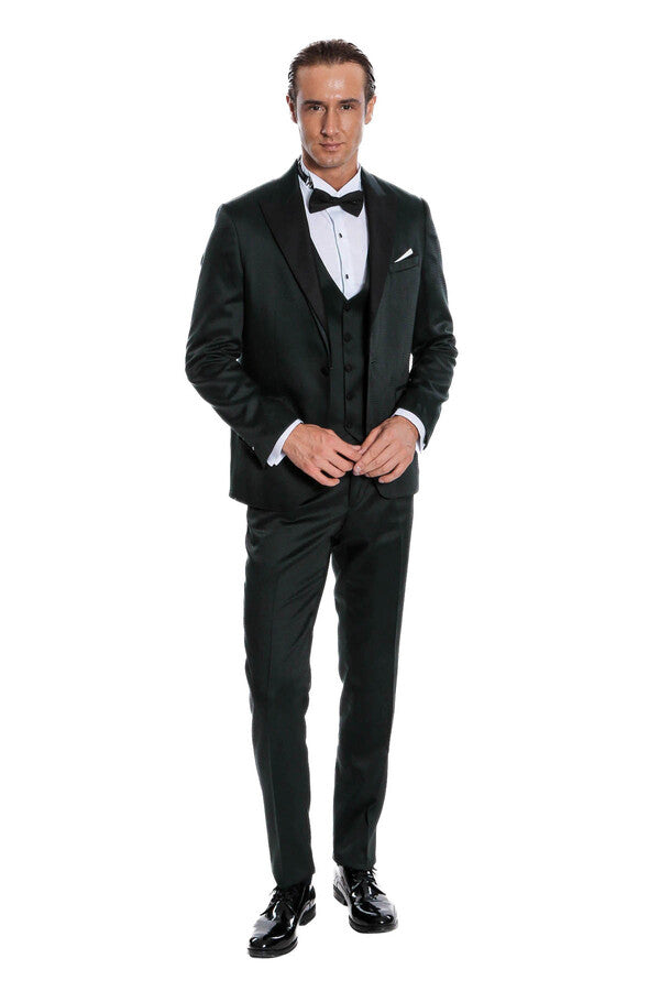 WSS Green Modeled Lapel Tuxedo  - Acharnés