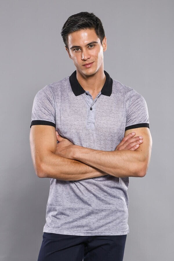 WSS Grey Men's Floral T-Shirt  - Cleveland