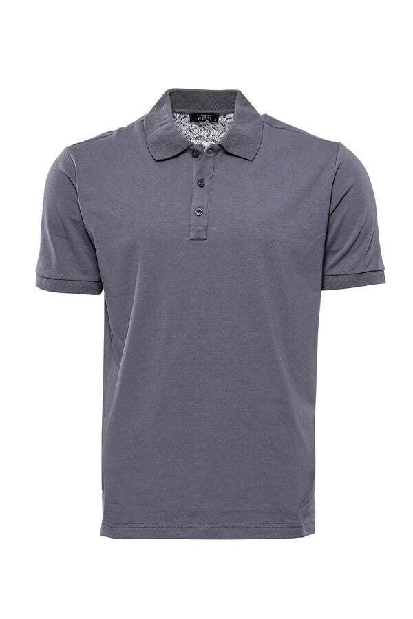 WSS Grey Polo Collar T-shirt  - Simferopol