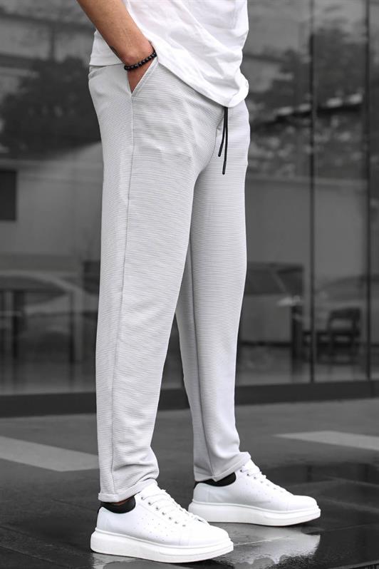 MDX Gray Basic Waffle Fabric Men's Pants 6509 - Oildale