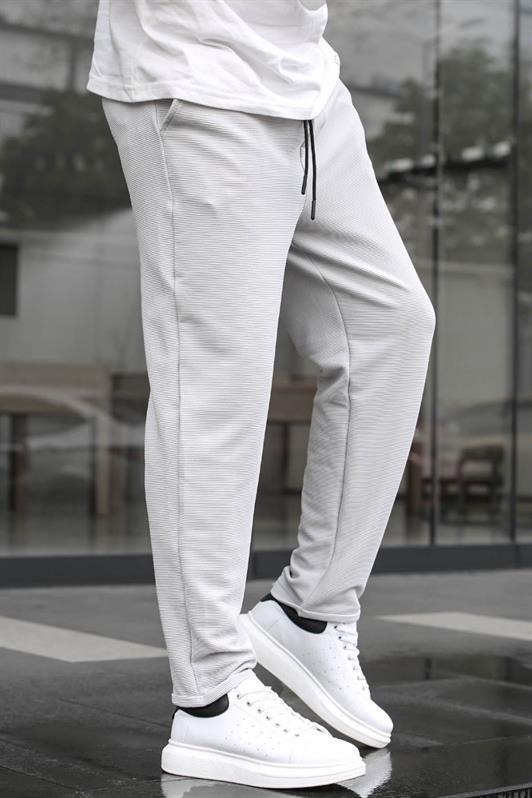 MDX Gray Basic Waffle Fabric Men's Pants 6509 - Oildale