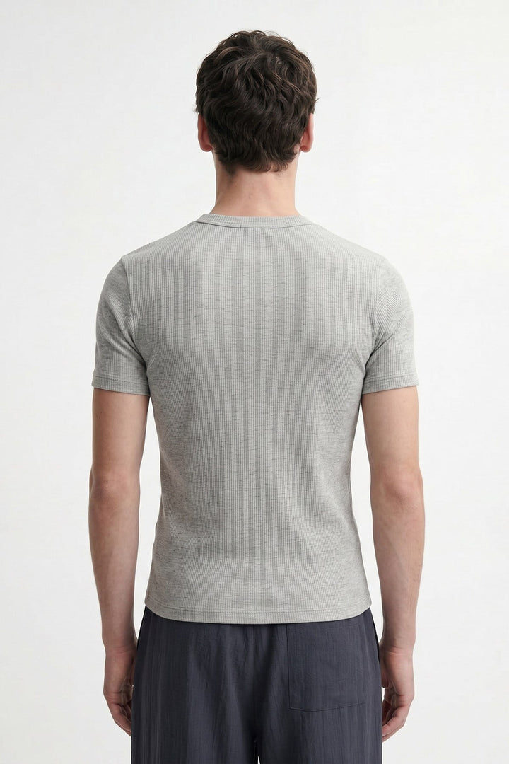 ANT Antioch Gri Dokulu Erkek T-Shirt - Dronten
