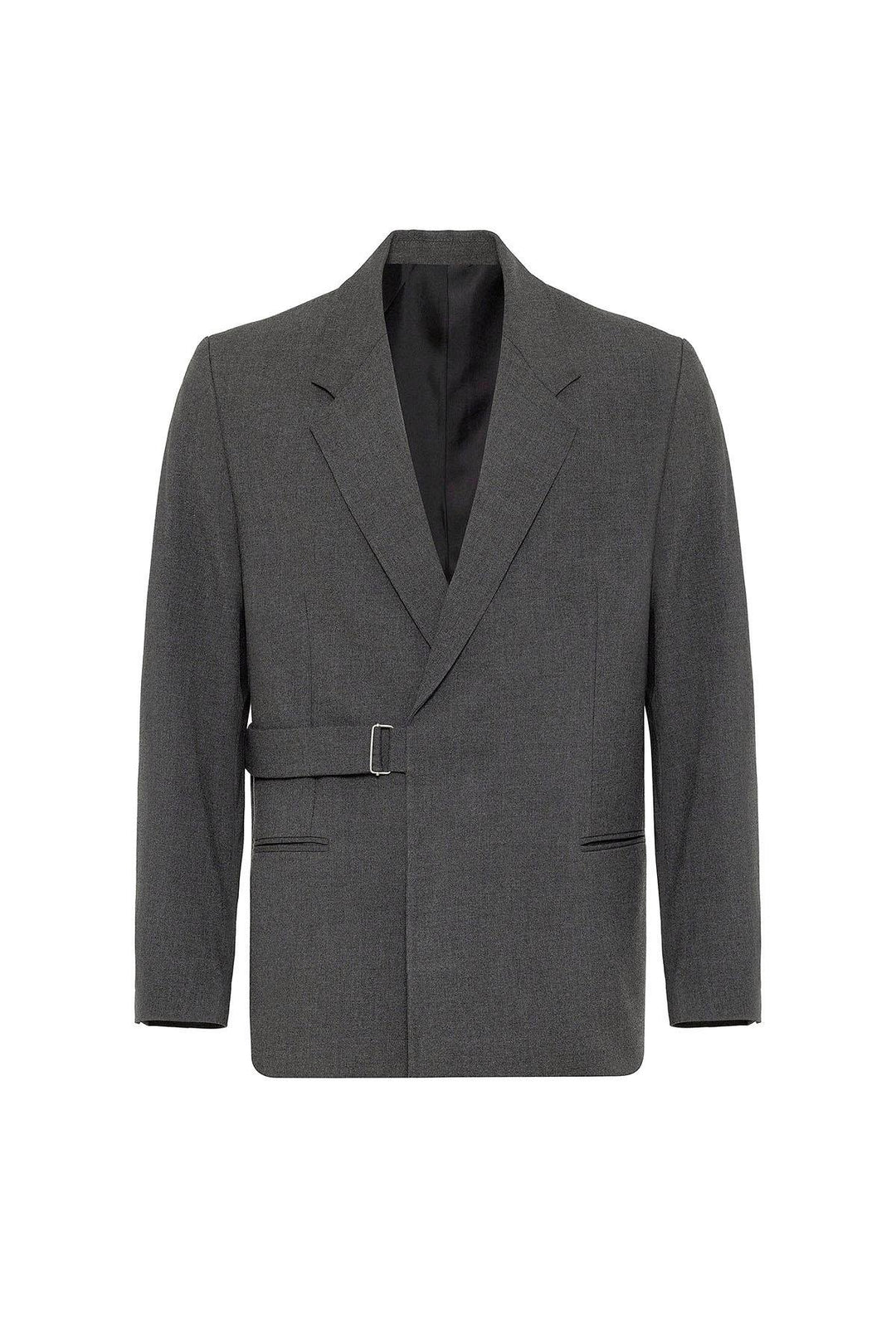 ANT Antioch Gray Belted Relax Fit Men's Blazer Jacket - Wetzlar