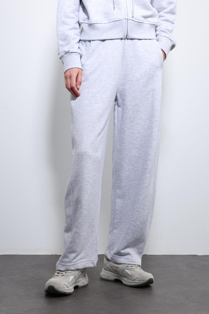 ANT Antioch Gray Melange Hooded Tracksuit - Kaunas