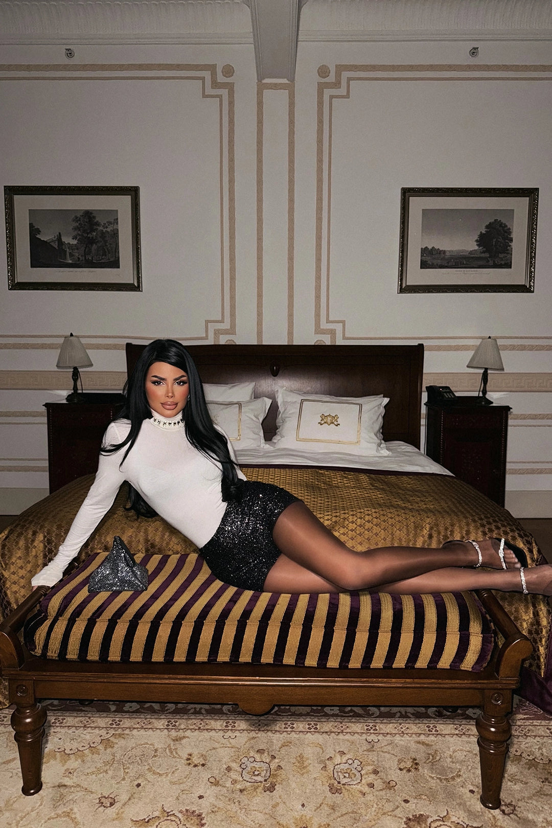 EYY Women Gri Payet Detaylı Şort - Pasco