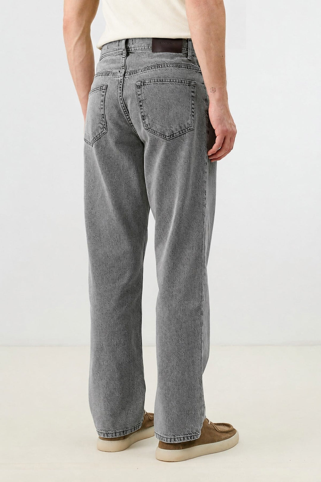 ANT Antioch Gri Regular Fit Erkek Jean - Parkersburg