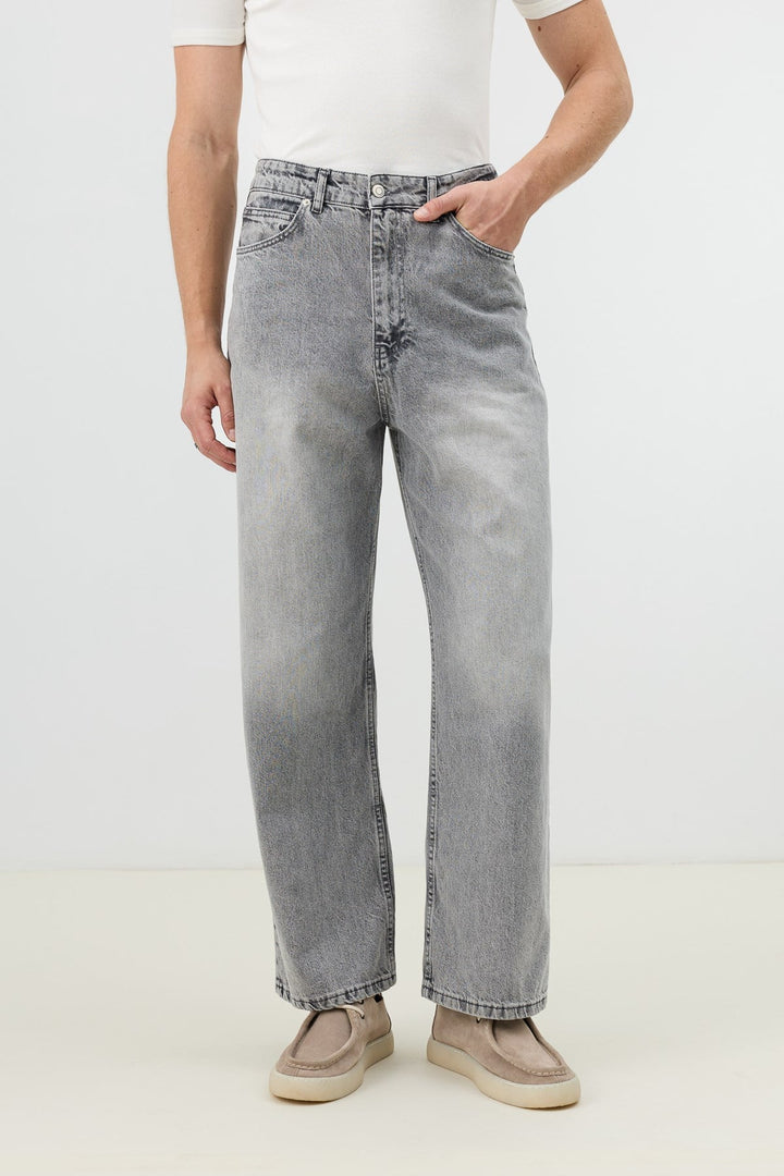 ANT Antioch Gri Relax Fit Erkek Jean - West Bridgford