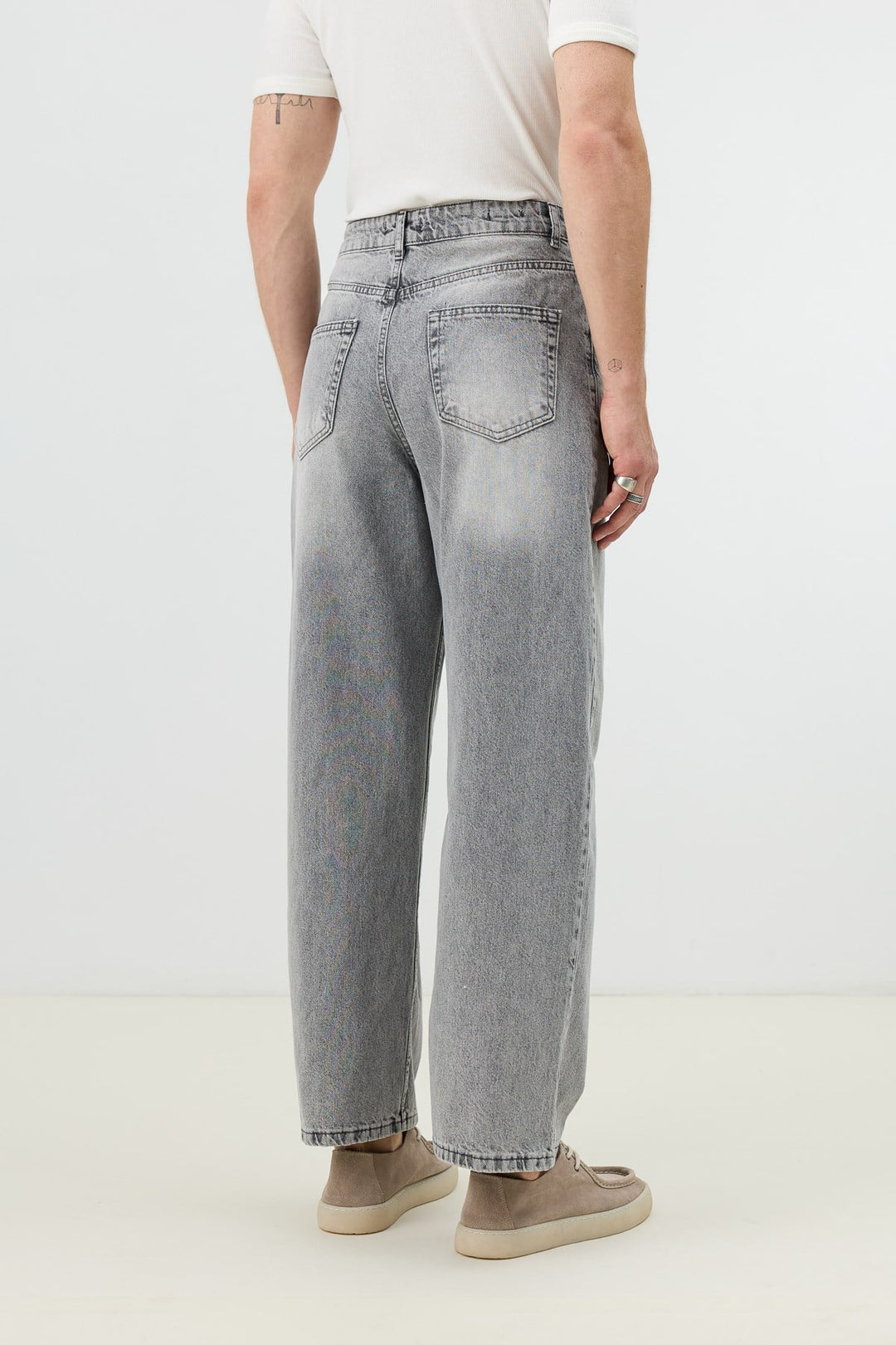 ANT Antioch Gri Relax Fit Erkek Jean - West Bridgford