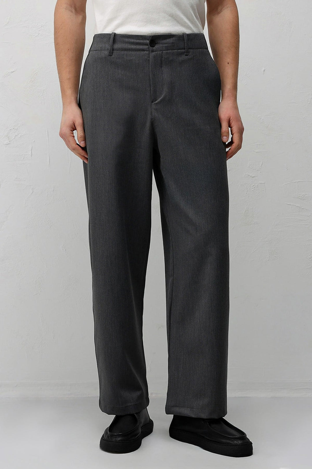 ANT Antioch Gri Relaxed Fit Erkek Pantolon - Georgetown