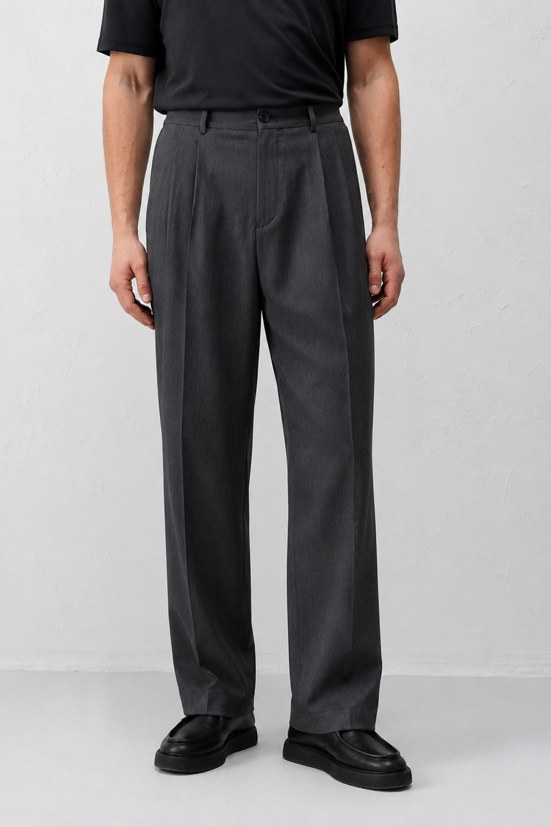 ANT Antioch Gri Relaxed Fit Erkek Pantolon - Fair Lawn