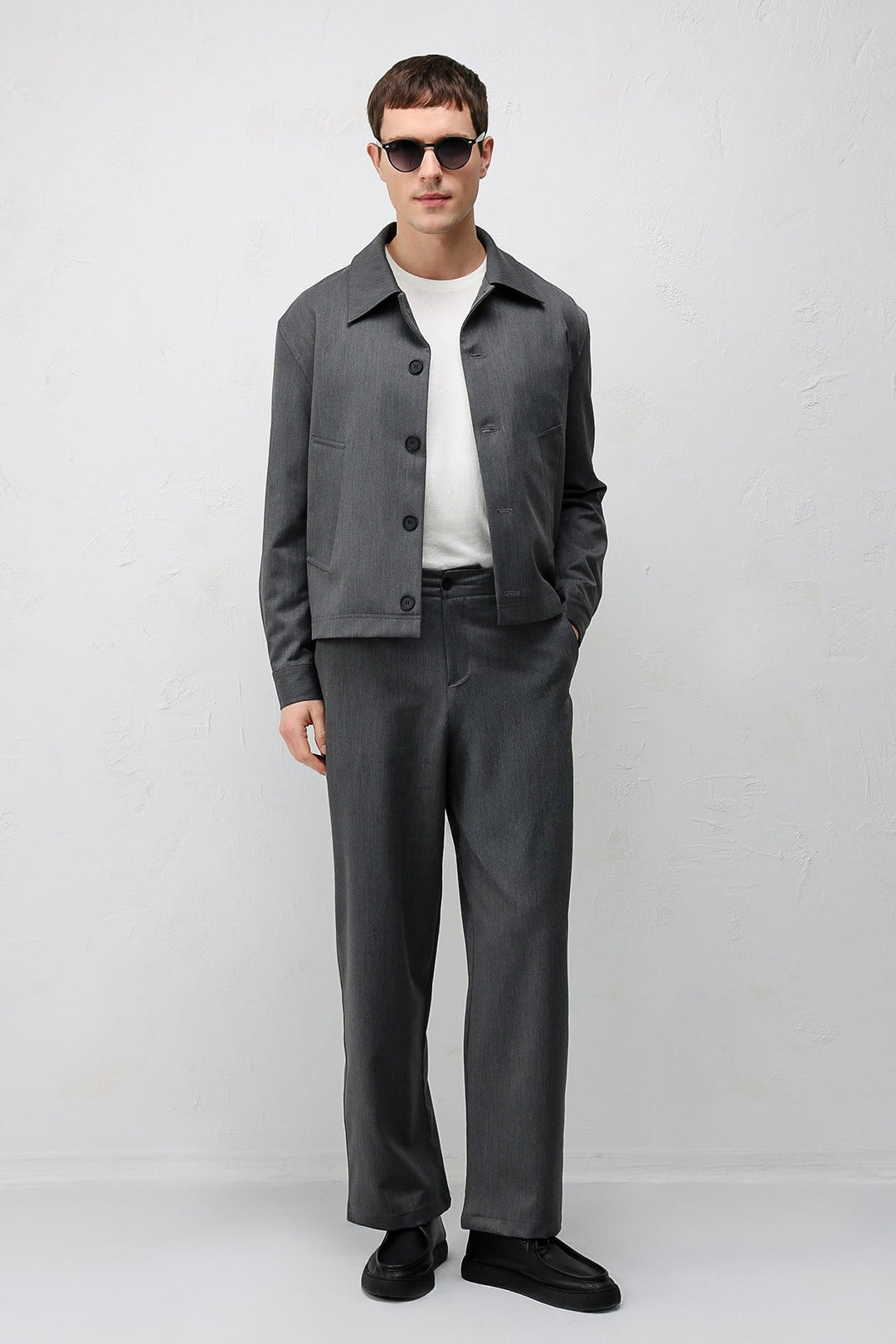 ANT Antioch Gri Relaxed Fit Erkek Pantolon - Georgetown