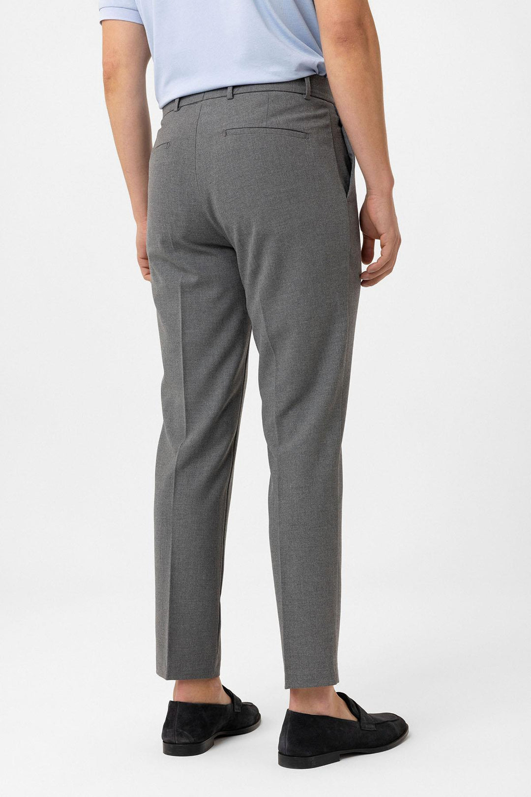 ANT Antioch Gray Slim Fit Comfort Men's Pants - Dubno