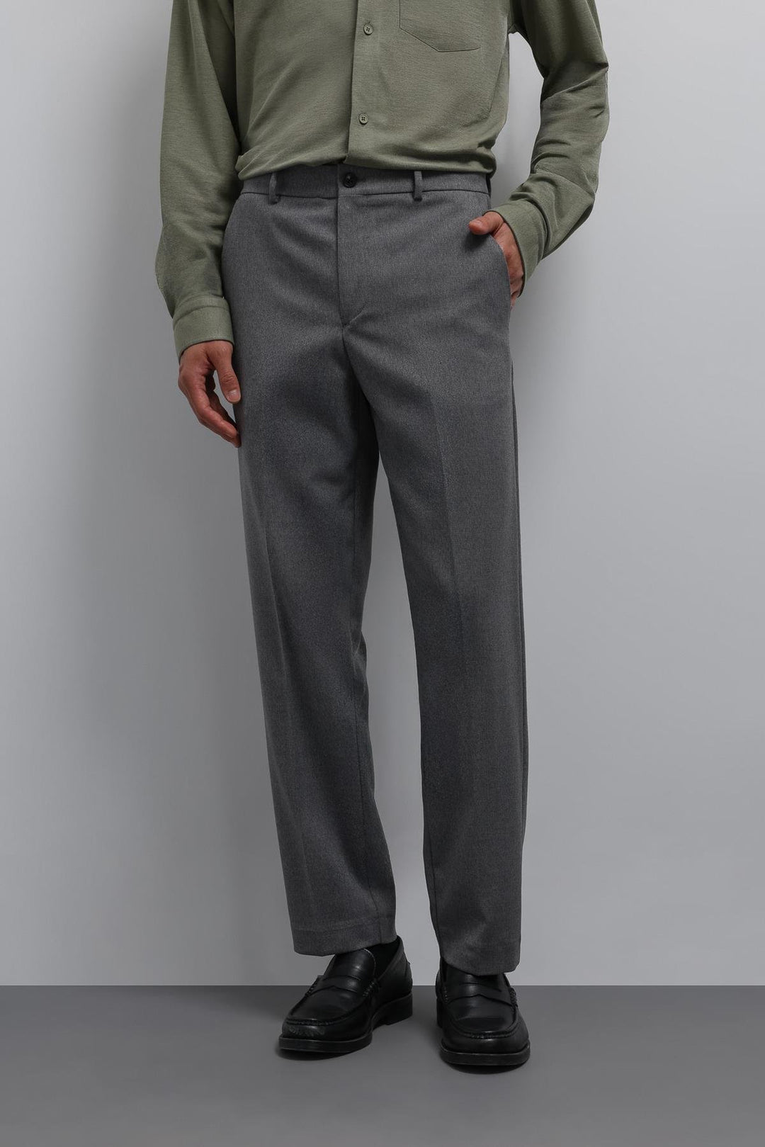 ANT Antioch Gray Tapered Fit Men's Pants - El Paso