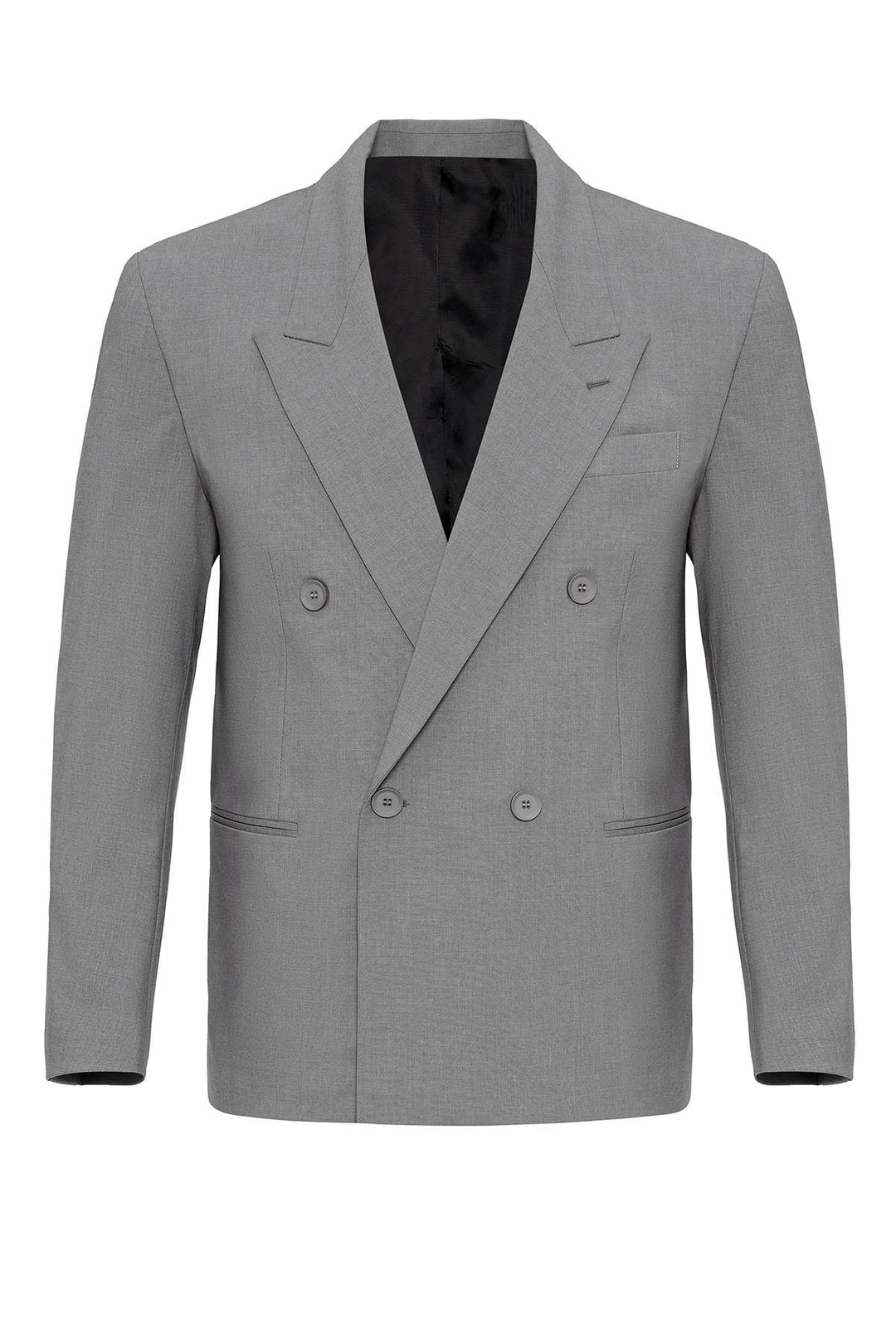 ANT Single Button Double-breasted Men's Blazer Jacket - Mettmann