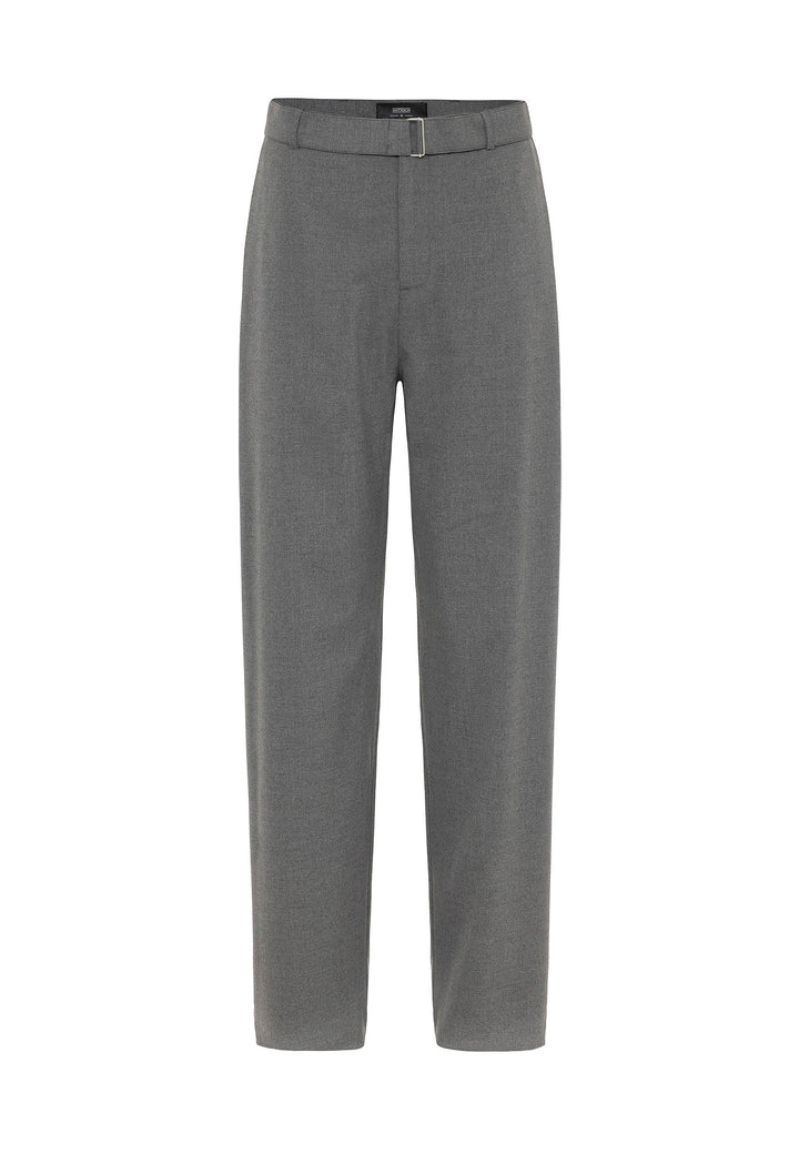 ANT Antioch Gray High Waist Belted Men's Pants - Alfortville
