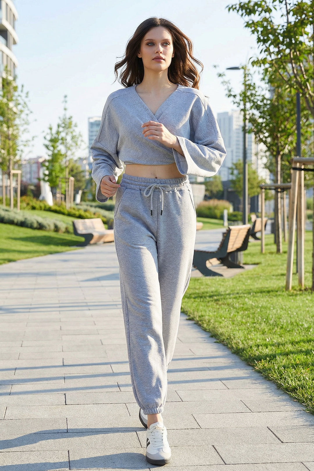 Grimelanj 3 İplik İçi Şardonlu Jogging Eşofman Altı BCHYL-251214 - The Woodlands
