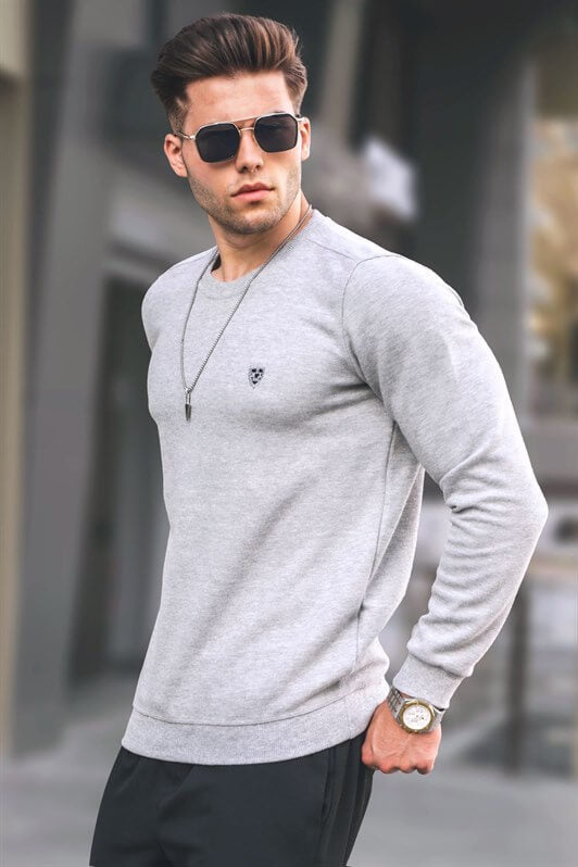 MDX Grimeland Bicycle Collar Regular Fit Basic Sweatshirt 5799 - Uzhhorod