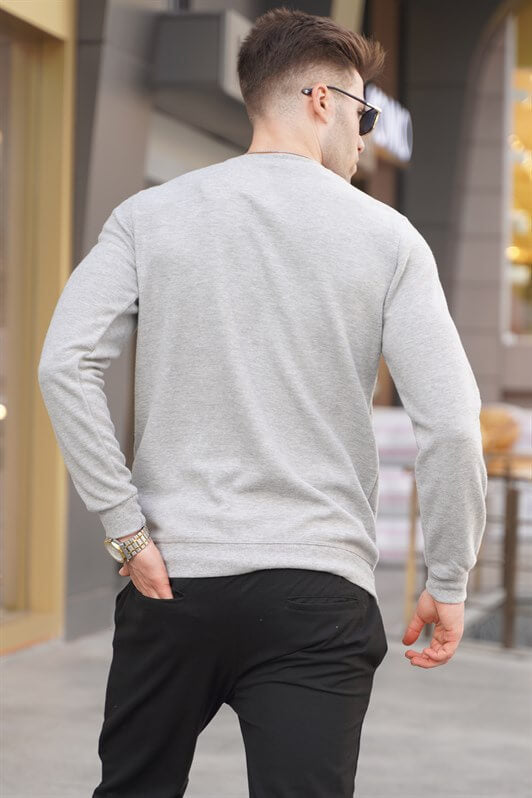 MDX Grimeland Bicycle Collar Regular Fit Basic Sweatshirt 5799 - Uzhhorod